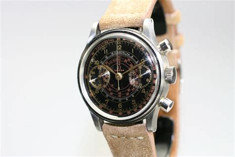 1940 Omega Chronograph Watch For Sale Mens Vintage