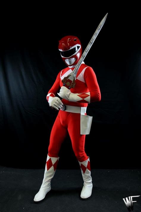 Disguise Red Ranger Muscle Costume Official Power Rangers Costume With Mask Clothing Shoes