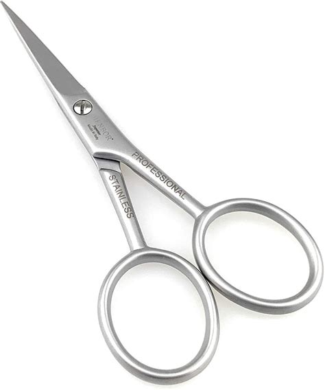 henbor italy professional mustache and beard scissors surgical stainless steel professional