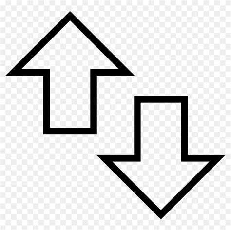 Up And Down Arrows Up And Down Arrow Clipart Hd Png Download