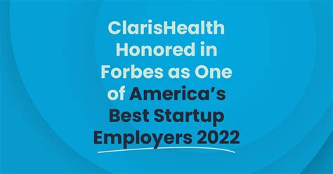 Clarishealth Clarishealth Honored In Forbes As One Of Americas Best