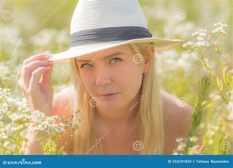 cute blonde girl with fresh skin outdoor portrait stock image image of model girl 252241859