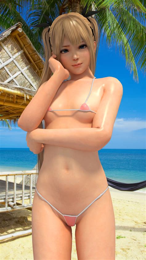 Sexy Anime Bikini Blonde
