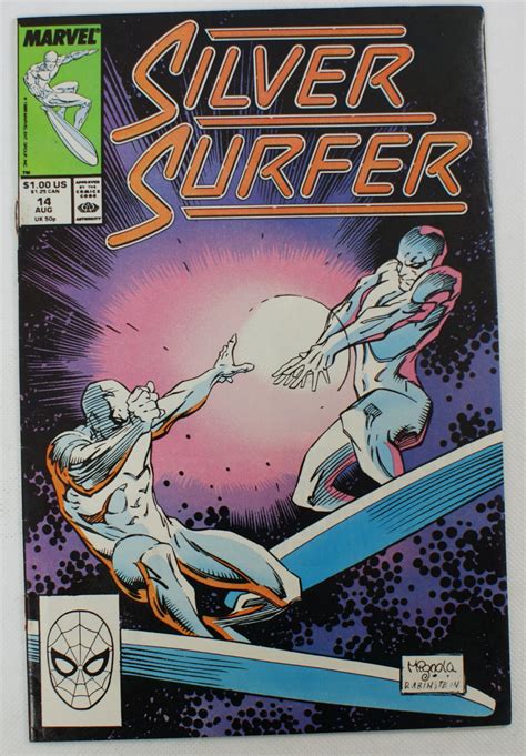 Silver Surfer 1987 Vol3 14 Mignola Skrull Ronan Nova Marvel