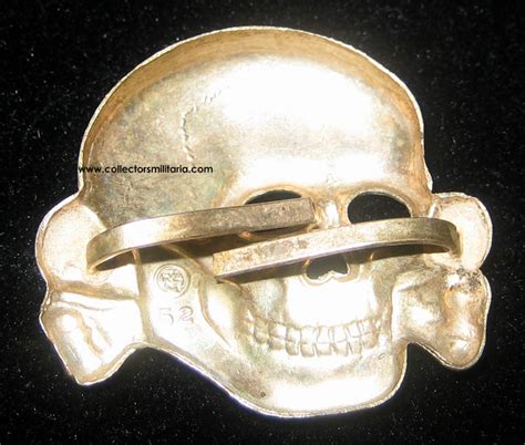 This Is A Very Hard To Find Early Pattern Deschler Metal Ss Visor Skull