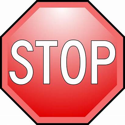 Stop Svg Clipart Hand Text Nuvola Alternate