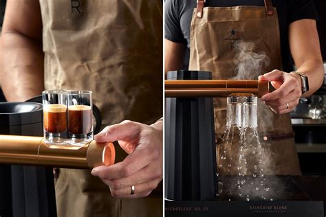 Starbucks Redesigns Their Espresso Machines To Use Gravity For A