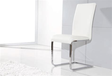 Find your perfect dining chairs at our discount prices. Crane - Modern White Dining Chair (Set of 2)
