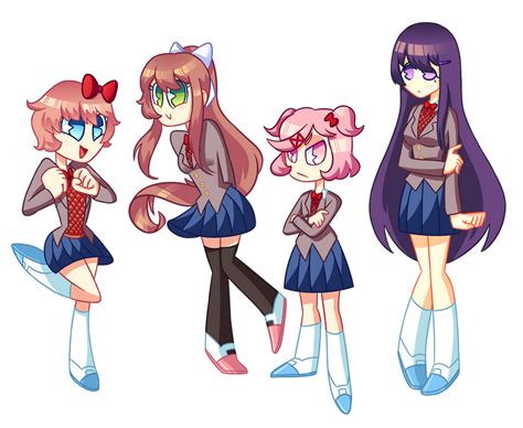 Doki Doki Literature Club By Davidark Thegunter On Deviantart