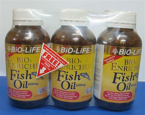 Fish oil may exert a mild blood thinning effect and could prolong bleeding time. WELLCARE SHOP - we sell pharmacy otc: BIO-LIFE ...