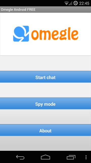 Omegle Android Free Download Apk For Android Aptoide