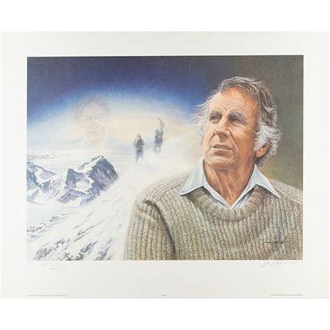 Edmund Hillary Signed Print Hillary Conquers Everest—may 29 1953 For Sale At Auction On 7th