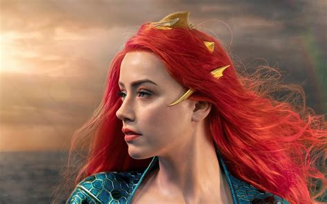 Amber Heard As Mera In Aquaman 5k Wallpaper