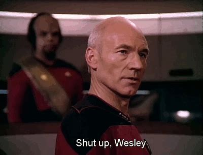 Cu Ntas Veces Picard Le Dijo A Wesley Que Se Callara