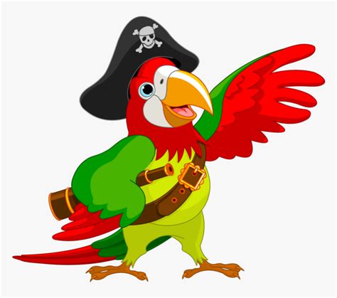 Pirate Parrot Piracy Jack Sparrow Clip Art Hd Png Download