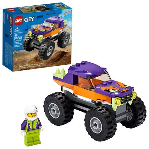 Lego City Monster Truck 60251 Building Sets For Kids 55 Pieces