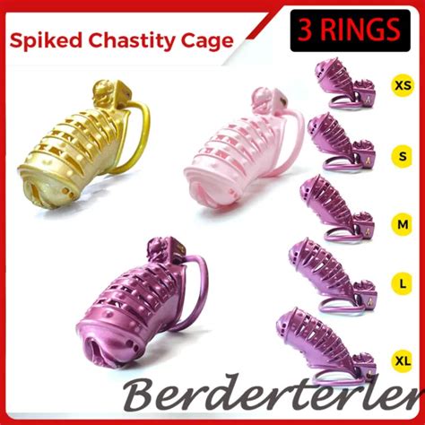 Color D Printed Lightweight Sissy Chastity Cage Device Male With
