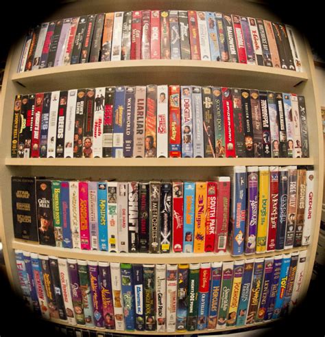 Vhs Tape Collection My Collection Of Vhs Tapes Really Mak Flickr