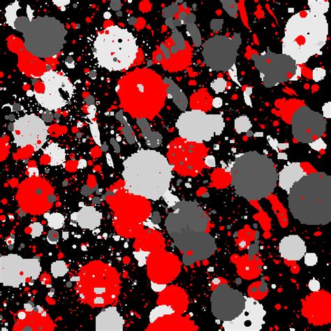 Red Paint Splatter Seamless Digital Paper Background Drypdesigns