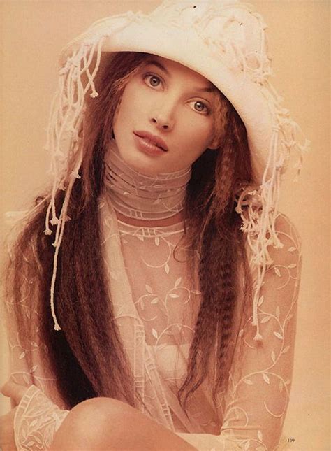 Christy Turlington By Patrick Demarchelier For Harpers Bazaar 1993