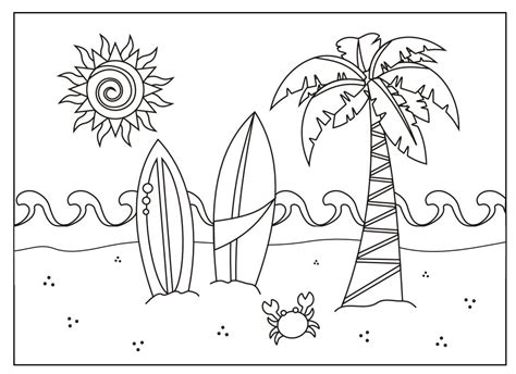 You should use these image for backgrounds on laptop or computer with best quality. Free, Printable Summer Coloring Pages for Kids