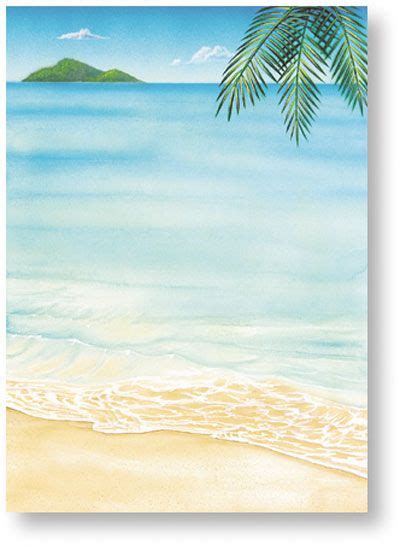 Create a blank birthday invitation. Tropical Letterhead | Beach party invitations, Party ...