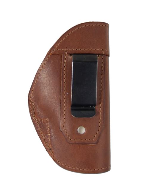 Leather Inside The Waistband Holster Single Magazine Pouch 380 Ultra Compact 9mm 40 45