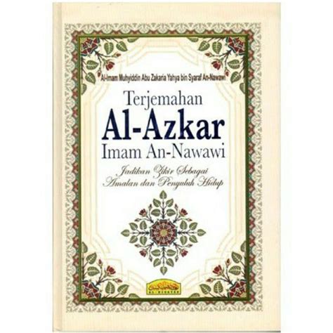 Al Azkar Kitab Terjemahan Imam Nawawi Shopee Malaysia