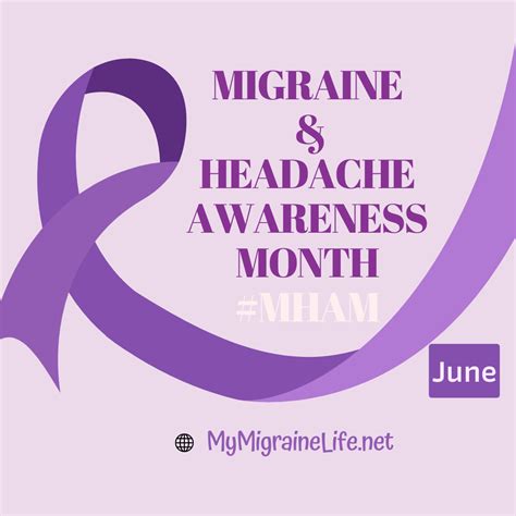Migraine And Headache Awareness Month Mham My Migraine Life