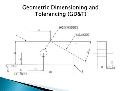 Ppt Geometric Dimensioning And Tolerancing Gdandt Powerpoint