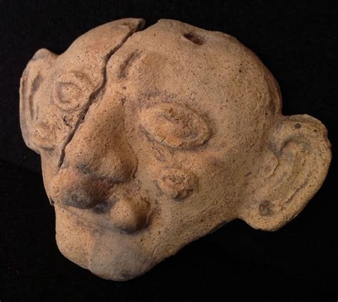 Pre Columbian Tumaco La Tolita Face Mask Of A Dignitary Catawiki