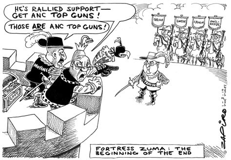 Zapiro Zuma Makes His Last Stand The Mail And Guardian
