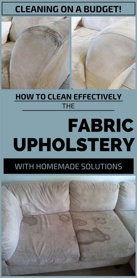 Begin making your diy upholstery cleaner by combining water, laundry detergent, and vinegar in a large bowl or bucket. How To Clean Effectively The Fabric Upholstery With Homemade Solutions - getClea... | Clean sofa ...