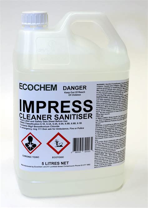 Impress Foam Cleaner And Sanitiser Ecochem Limited