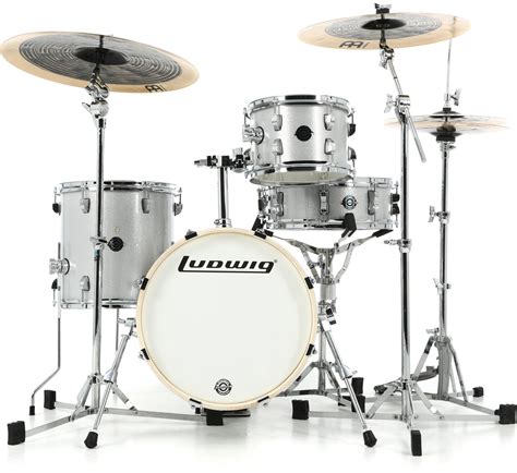 Ludwig Breakbeats 2022 By Questlove 4 Piece Shell Pack With Snare Drum