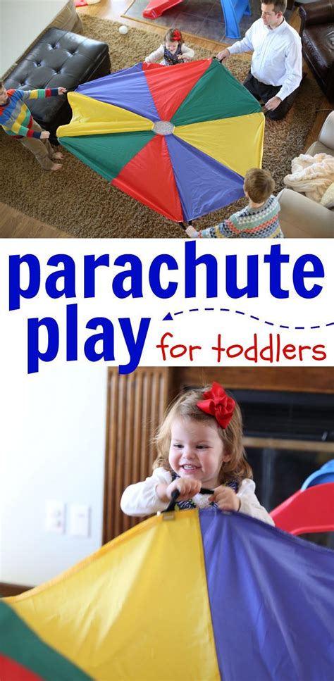 Little ones can be a handful at the best of times, but the best solution is often just to keep them busy with some fun activities that are designed specifically for toddler fun. Parachute Play for Toddlers | Physical activities for ...