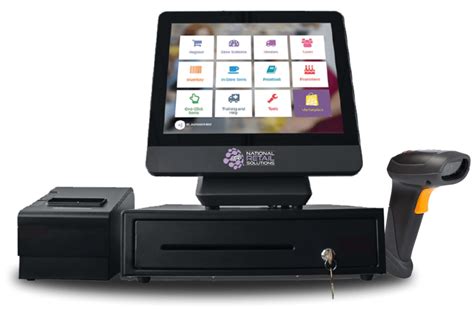 All In One Point Of Sale Pos System Bundle For Retail Nrs