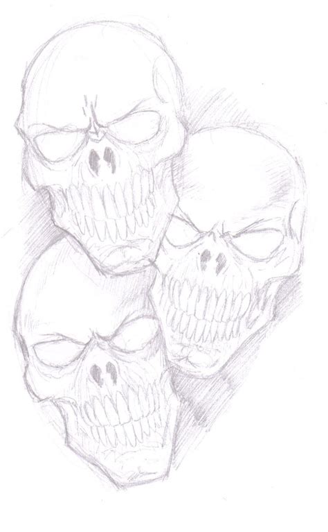 Skull Drawing