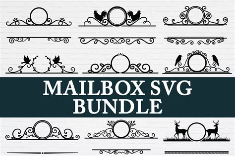 Mailbox Svg Bundle 881841 Signs Design Bundles