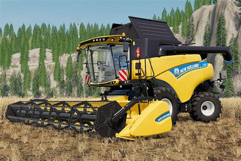 Fs19 Mods • New Holland Cr Series Combines • Yesmods