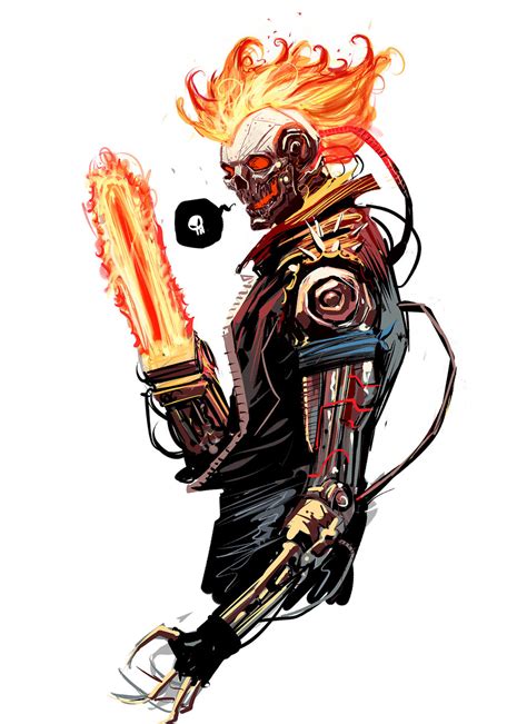 Ghost Rider 2099 Fan Art By Dan Mora — Geektyrant