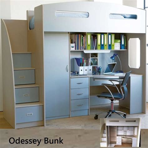 Maybe you would like to learn more about one of these? ODYSSEY SINGLE CABIN BUNK BED LOFT DESK BOOKCASE CUPBOARD ...