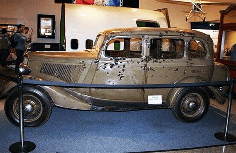 Bonnie And Clyde Car The Blood Soaked Death Car Still Creates Quite A