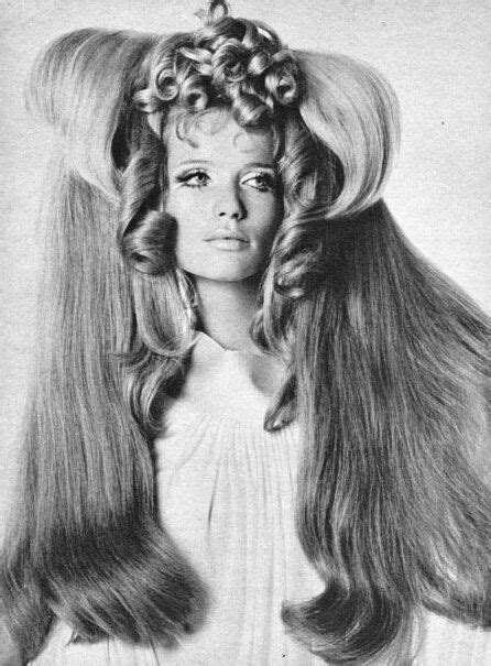 veruschka by irving penn vintage hairstyles big hair 60s hair