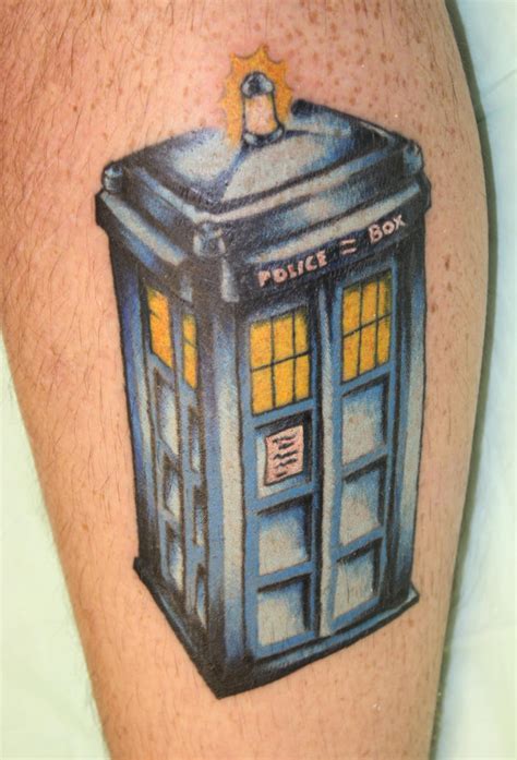 Doctor Who Tardis Tattoo By M1sfit On Deviantart