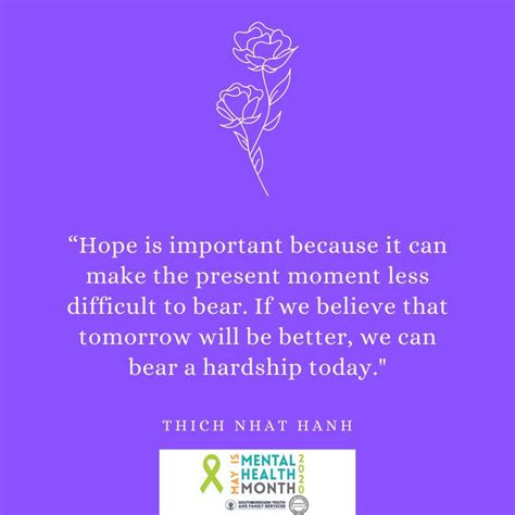 Gain inspiration and insight from famous writers and their uplifting statements about many health quotes illustrate both mental and physical health, and we have compiled a list with the 36 most inspiring phrases and famous statements. Mental Health Month: SYFS spreading messages of hope and ...