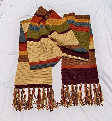 Dr Who Scarf Crochet Pinterest Seasons Ravelry And
