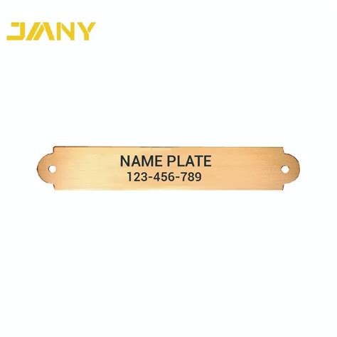 Custom Engraved Metal Brass Nameplate Buy Brass Nameplatebrass