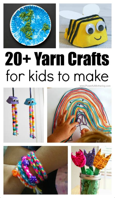 20 Absolutely Fantastic Yarn Crafts For Kids To Make