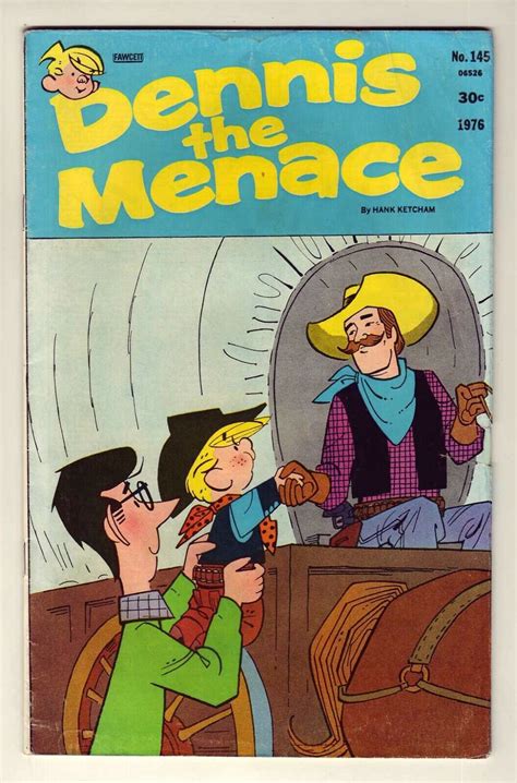 Dennis The Menace 145 July 1976 Fawcett Tv And Comic Strip Star Vg